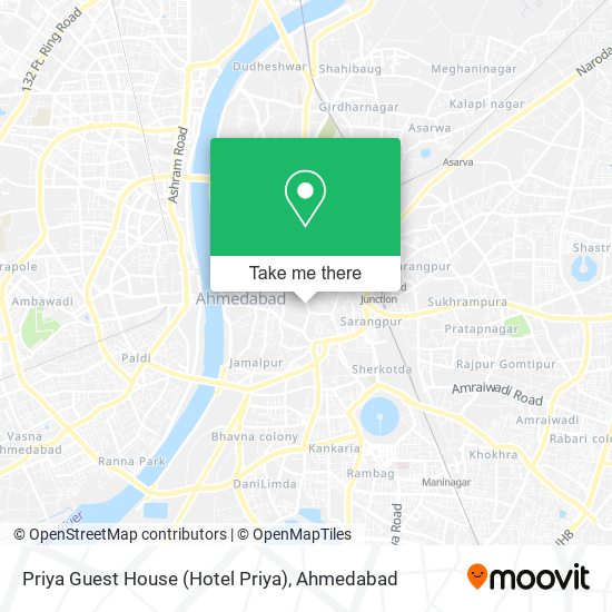 Priya Guest House (Hotel Priya) map