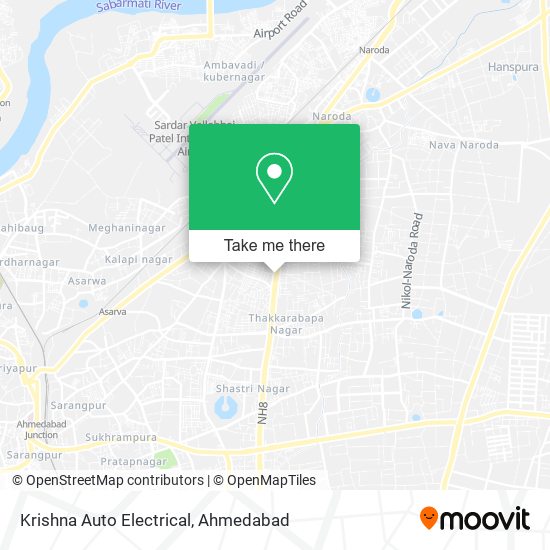 Krishna Auto Electrical map