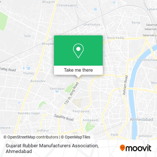 Gujarat Rubber Manufacturers Association map
