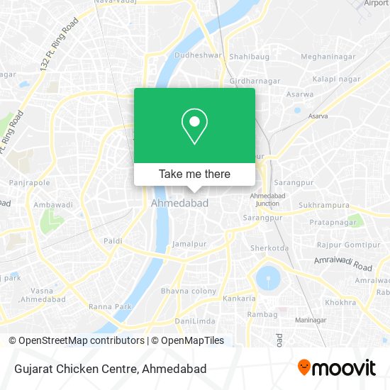 Gujarat Chicken Centre map