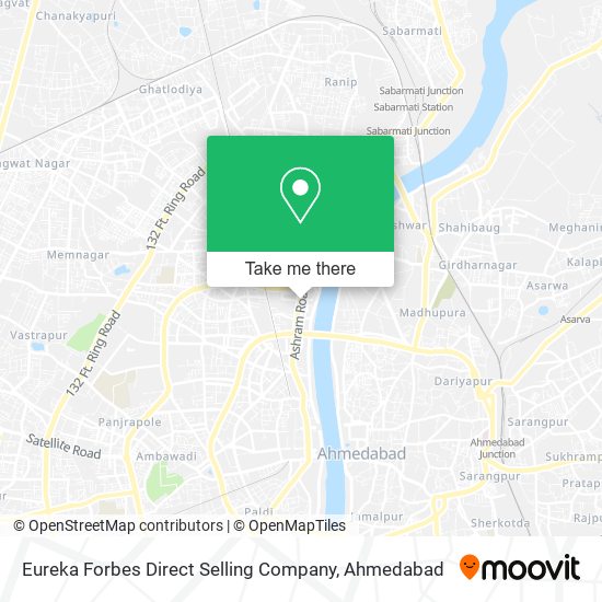 Eureka Forbes Direct Selling Company map
