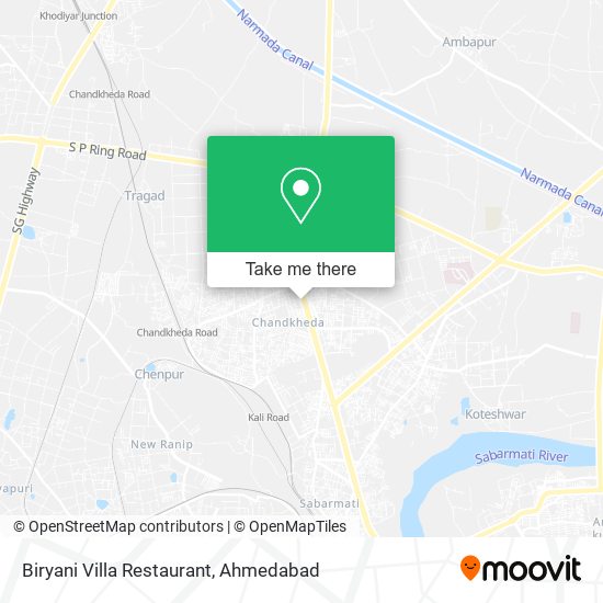 Biryani Villa Restaurant map