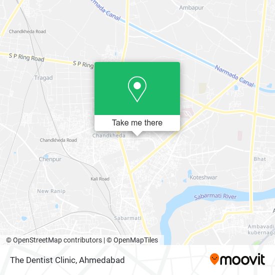 The Dentist Clinic map