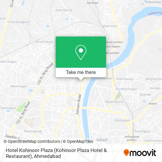 Hotel Kohinoor Plaza map