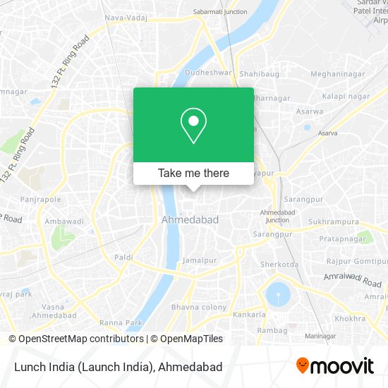 Lunch India (Launch India) map