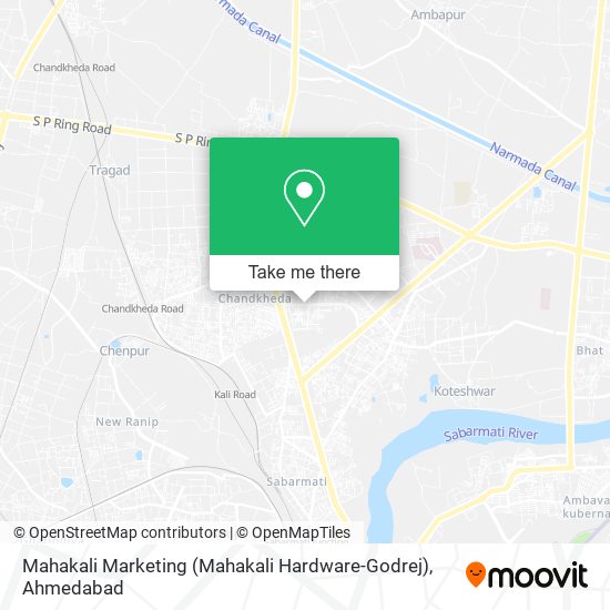 Mahakali Marketing (Mahakali Hardware-Godrej) map