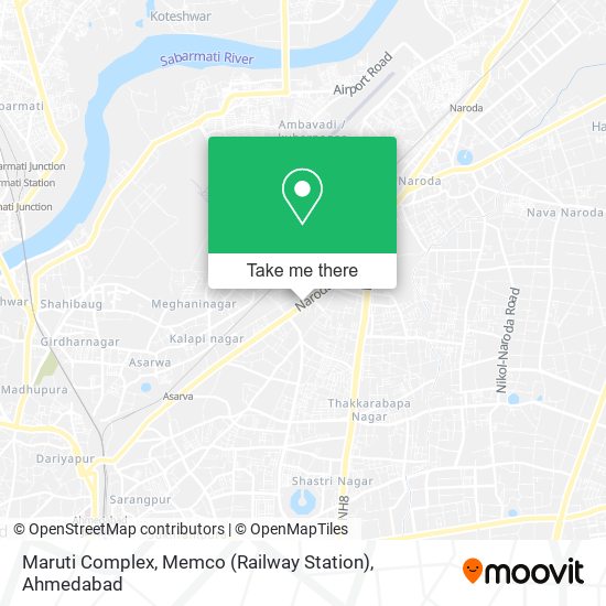 Maruti Complex, Memco (Railway Station) map