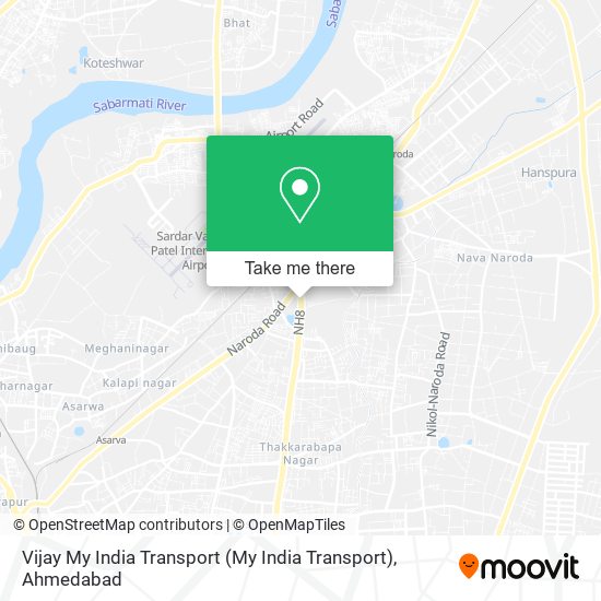 Vijay My India Transport map