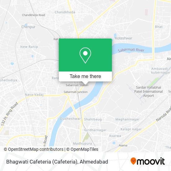 Bhagwati Cafeteria map