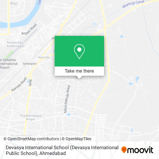 Devasya International School map