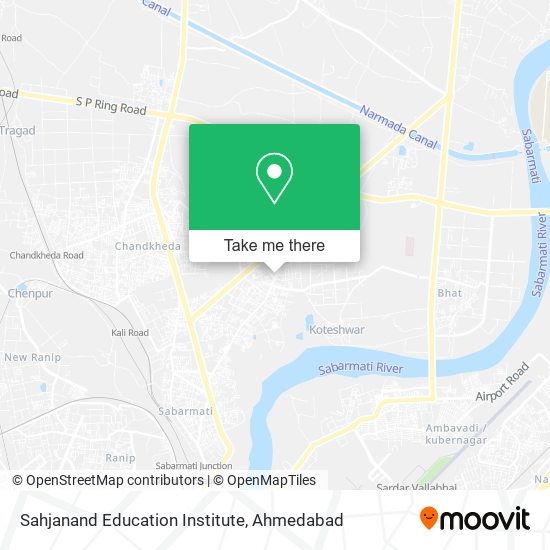 Sahjanand Education Institute map