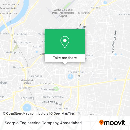 Scorpio Engineering Company map