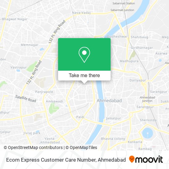 Ecom Express Customer Care Number map