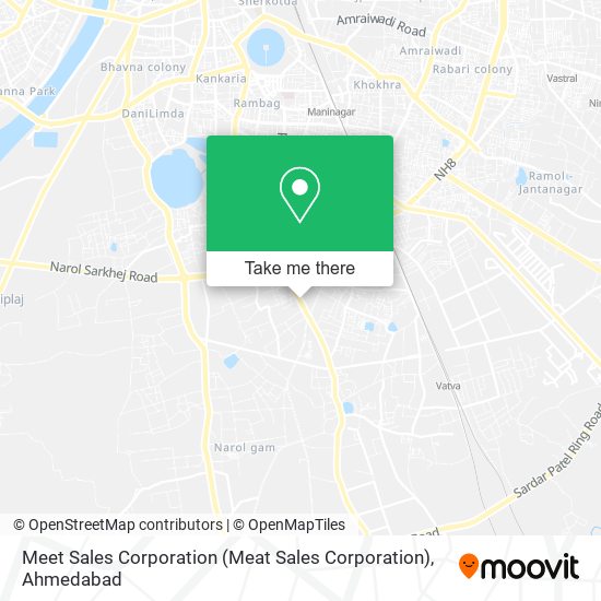 Meet Sales Corporation (Meat Sales Corporation) map