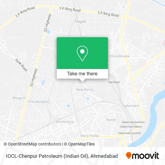 IOCL-Chenpur Petroleum (Indian Oil) map