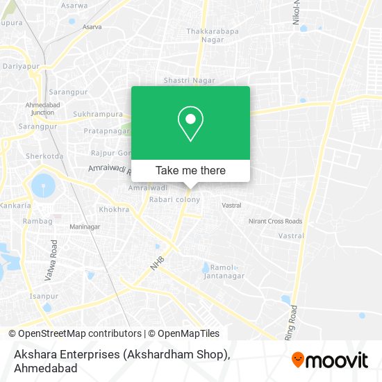 Akshara Enterprises (Akshardham Shop) map
