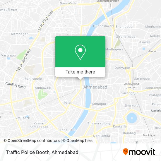 Traffic Police Booth map