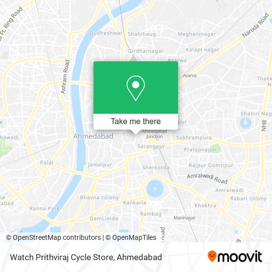 Watch Prithviraj Cycle Store map