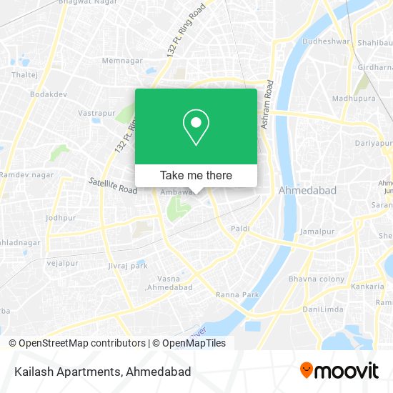 Kailash Apartments map