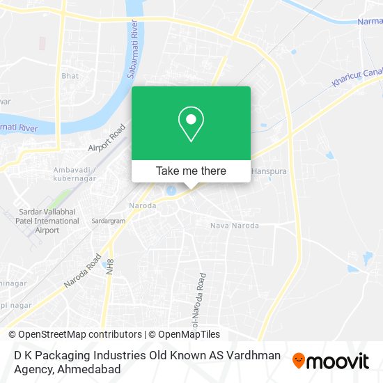 D K Packaging Industries Old Known AS Vardhman Agency map