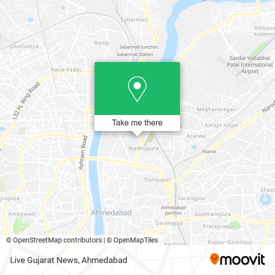 Live Gujarat News map