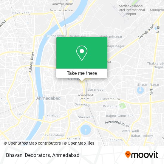 Bhavani Decorators map