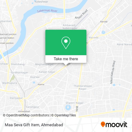 Maa Seva Gift Item map