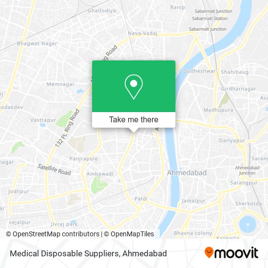 Medical Disposable Suppliers map