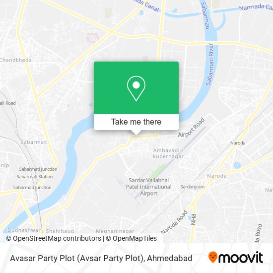 Avasar Party Plot (Avsar Party Plot) map