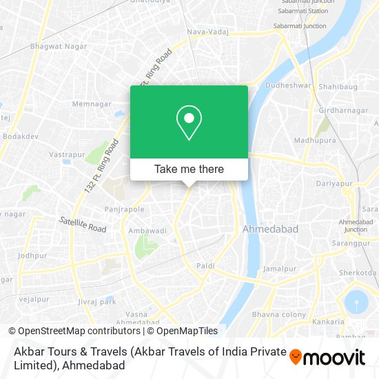 Akbar Tours & Travels (Akbar Travels of India Private Limited) map