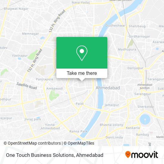 One Touch Business Solutions map