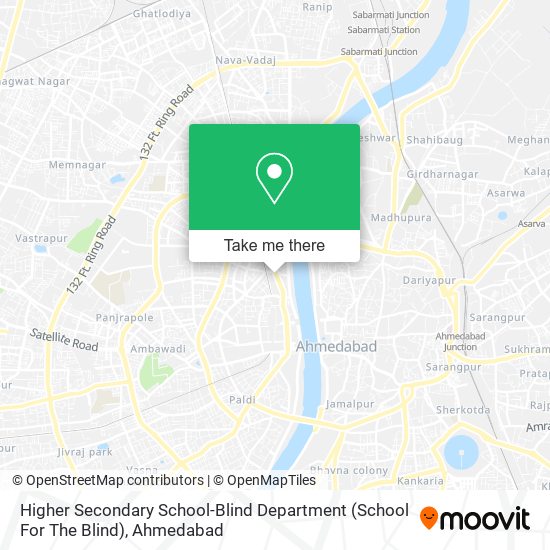 Higher Secondary School-Blind Department (School For The Blind) map