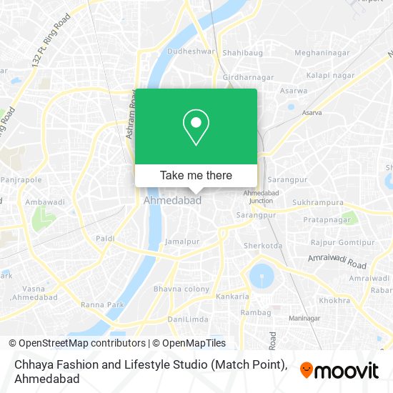 Chhaya Fashion and Lifestyle Studio (Match Point) map