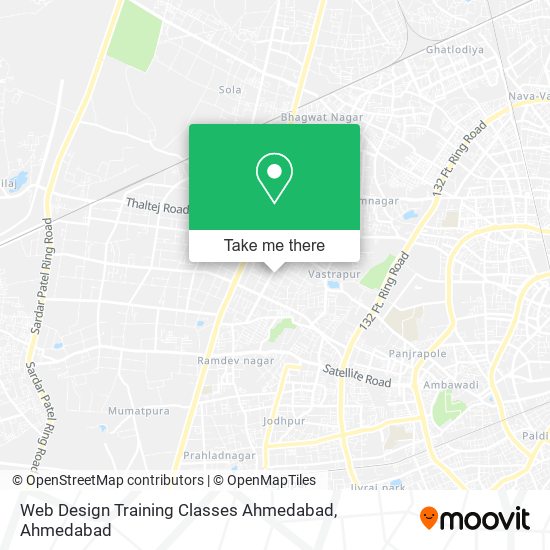 Web Design Training Classes Ahmedabad map