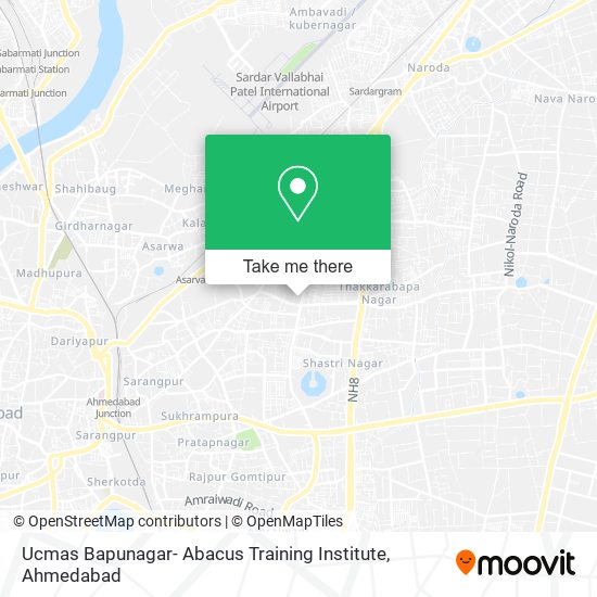 Ucmas Bapunagar- Abacus Training Institute map