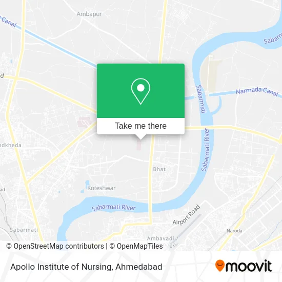 Apollo Institute of Nursing map