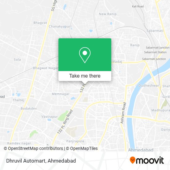 Dhruvil Automart map