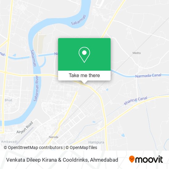 Venkata Dileep Kirana & Cooldrinks map