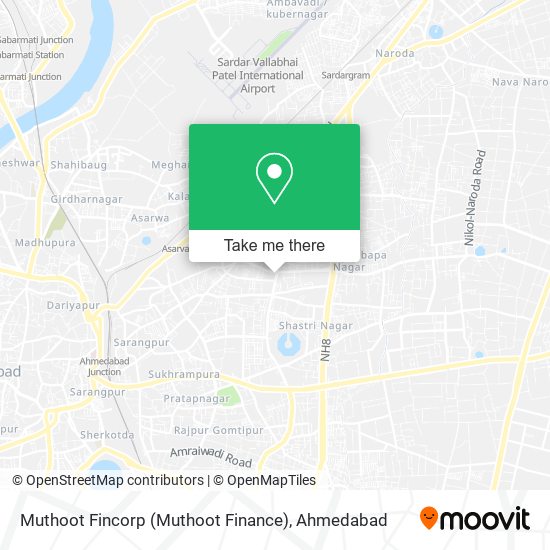 Muthoot Fincorp (Muthoot Finance) map