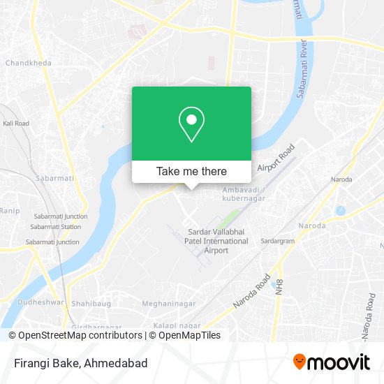 Firangi Bake map