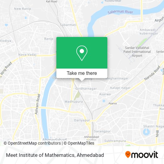 Meet Institute of Mathematics map