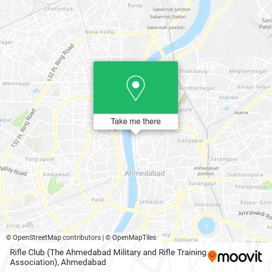 Rifle Club (The Ahmedabad Military and Rifle Training Association) map