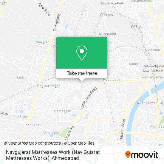 Navgujarat Mattresses Work (Nav Gujarat Mattresses Works) map