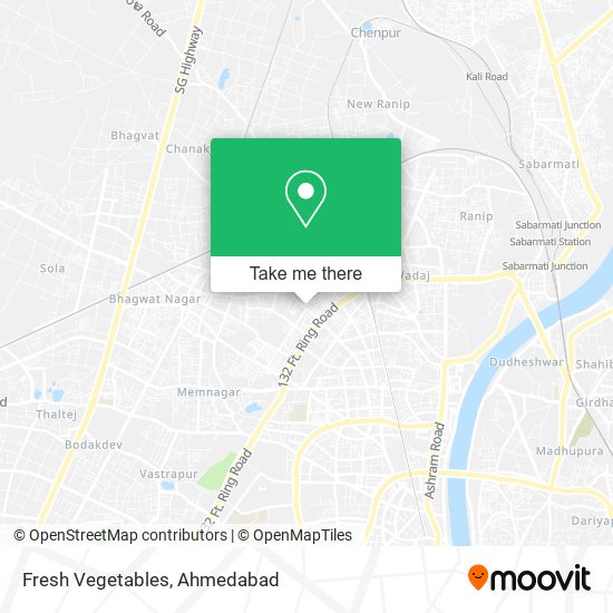 Fresh Vegetables map