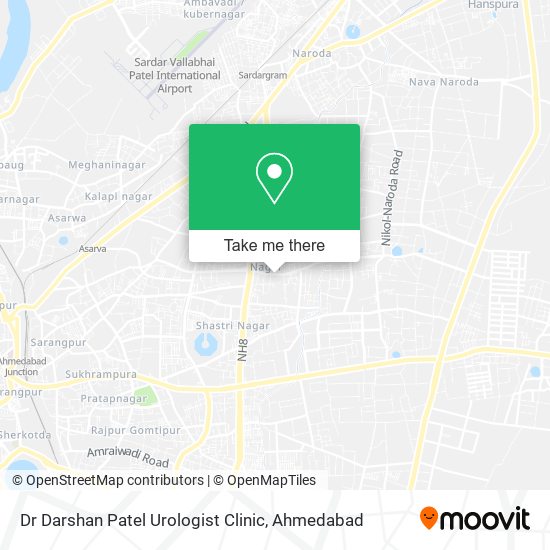 Dr Darshan Patel Urologist Clinic map