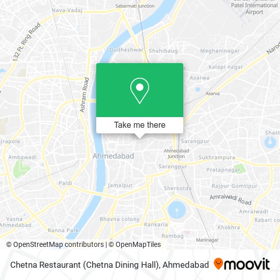 Chetna Restaurant (Chetna Dining Hall) map