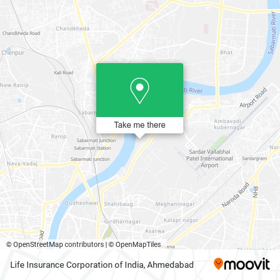 Life Insurance Corporation of India map