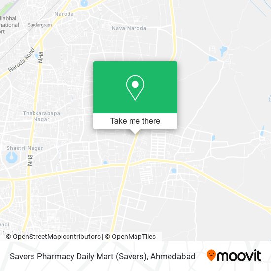 Savers Pharmacy Daily Mart map