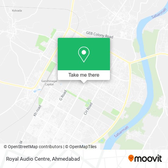 Royal Audio Centre map