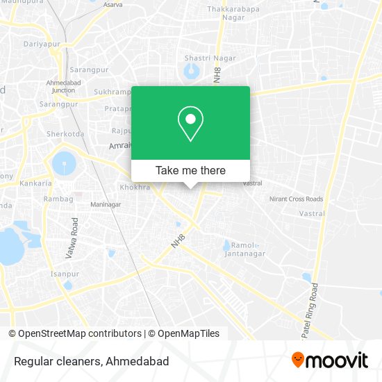Regular cleaners map